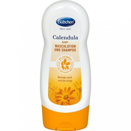 Bübchen Calendula Wash Lotion and Shampoo 230ml