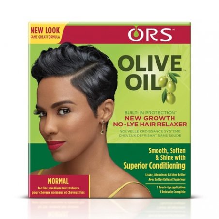ORS Olive Oil Built-In Protection New Growth No-Lye Hair Relaxer System - Normal Strength