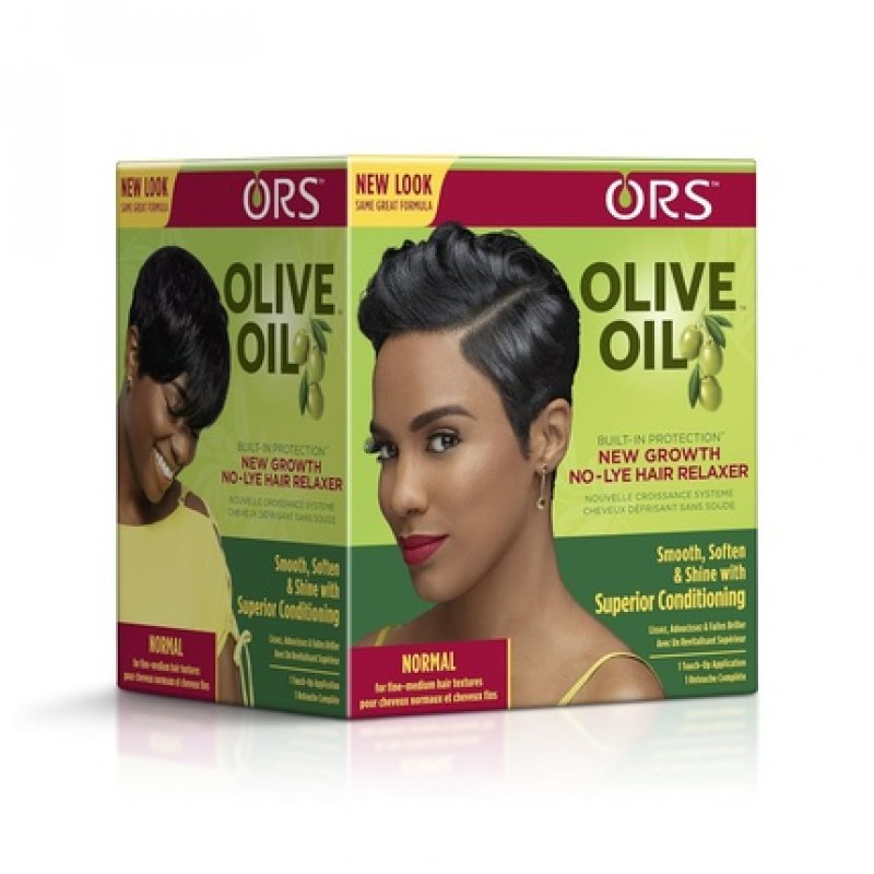 ORS Olive Oil Built-In Protection New Growth No-Lye Hair Relaxer System - Normal Strength