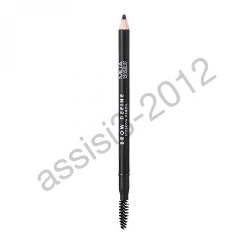 MUA Makeup Academy Eyebrow Pencil with Spoolie and Sharpener Cruelty Free Vegan