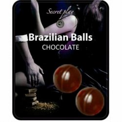 Brazilian Balls Hot Chocolate Orgasmic Foreplay Flavoured Lubricant - Pack of 2