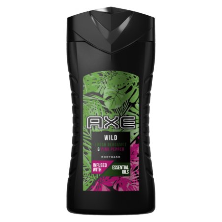AXE WILD FRESH BERGAMOT & PINK PEPPER BODY WASH 250 ml Gel douche Hommes Corps Bergamote