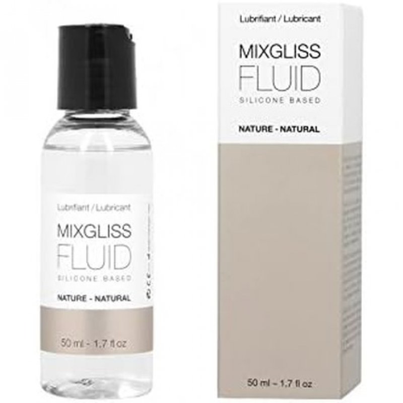 MIXGLISS FLUID Premium 2-in-1 Silicone-based Massage Oil and Lubricant 50ml 60ml