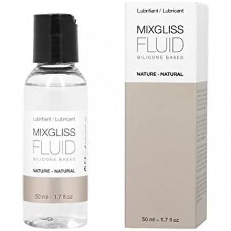 MIXGLISS FLUID Premium 2-in-1 Silicone-based Massage Oil and Lubricant 50ml 60ml