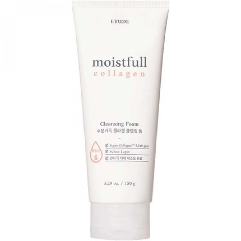 Etude House Moistfull Collagen Cleansing Foam 150ml Facial Cleanser