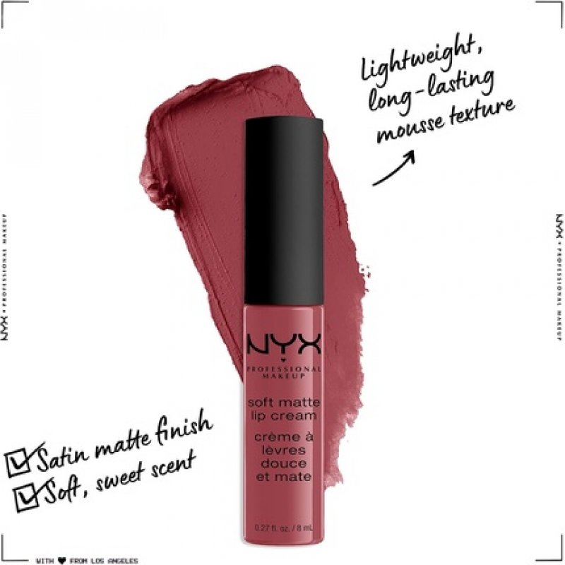 Nyx Professional Makeup Soft Matte Lip Cream Budapest 8ml