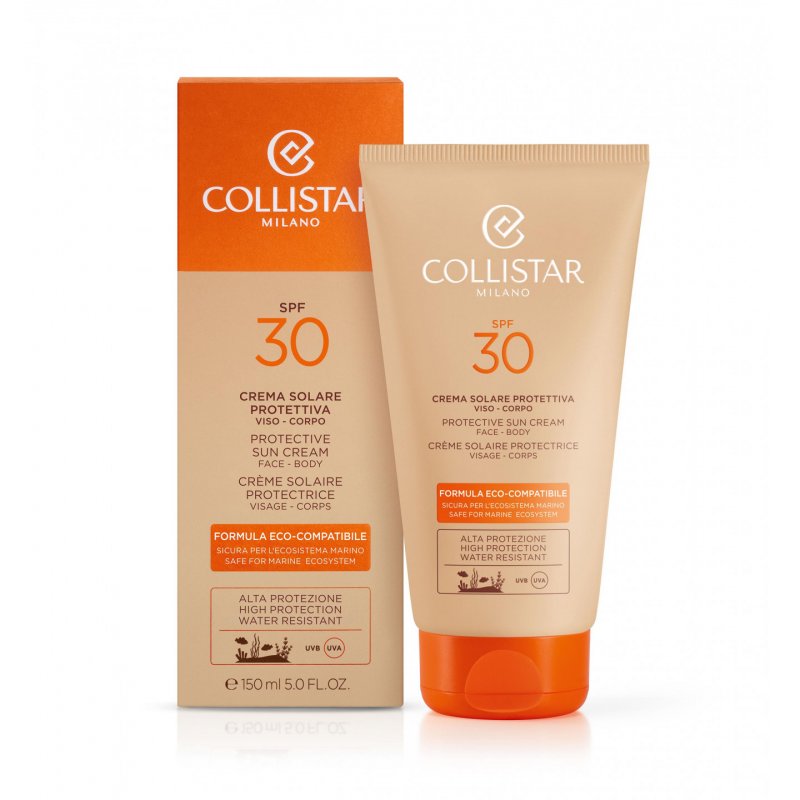 Collistar Protective Sunscreen SPF 30 Certified Environmentally Friendly Formula 150ml
