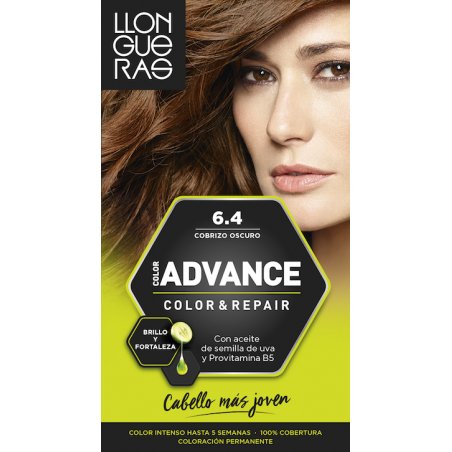 Llongueras Color Advance Permanent Coloration 6.34 Golden Dark Blonde