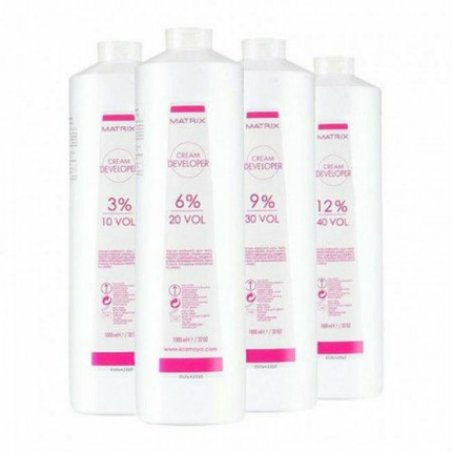 Matrix Socolor Cream Developer Oxidant Cream 3% 6% 9% 12% 1000ml 1L
