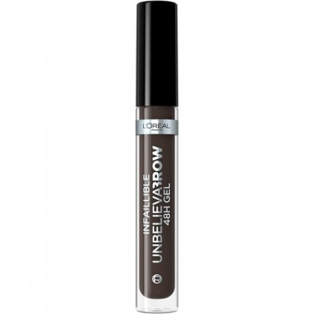 L'Oreal Paris Unbelieva Brow Long-Lasting Eyebrow Gel 3.4ml 109 Ebony