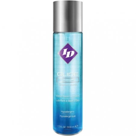 ID Glide Natural Feel Water-Based Personal Lubricant 17 Fl Oz