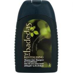 Badedas 3 in 1 Revitalising Bath Product with Natural Moisturisers 200ml