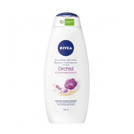 NIVEA Bagnodoccia Orchid & Cashmere Extract 750 ml Gel douche Femmes Corps Orchidée