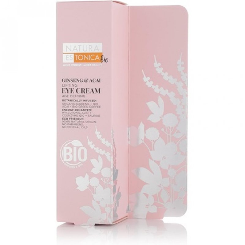 Natura Estonica Bio Ginseng & Acai Natural Eye Cream 20ml
