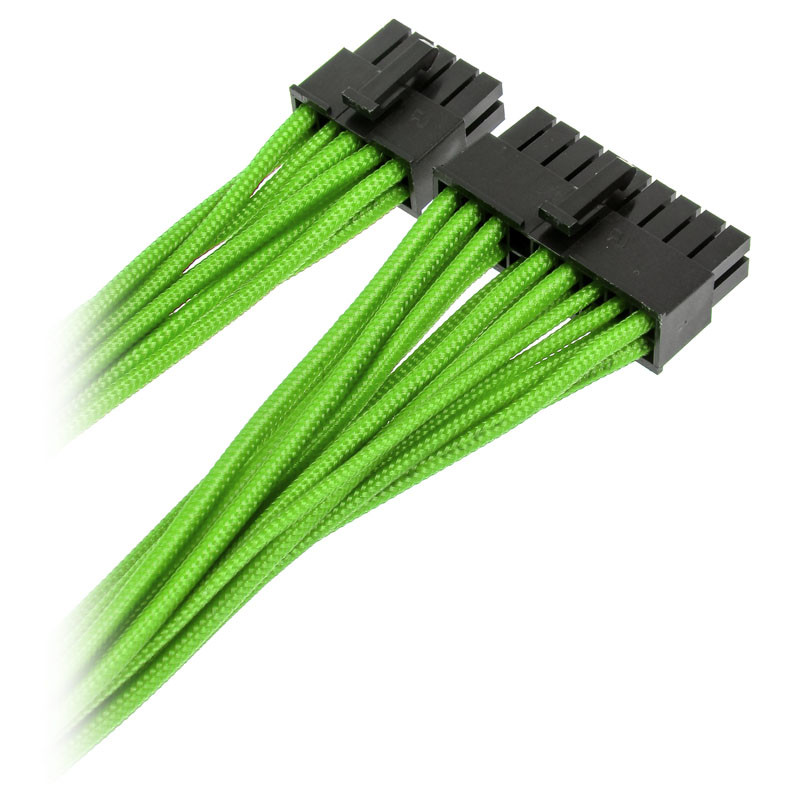 Super Flower compatible Sleeve Cable Kit Pro - grün