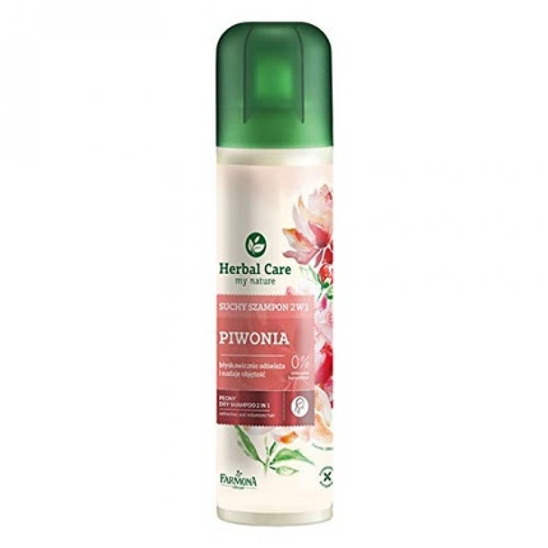 Farmona Herbal Care 2-in-1 Dry Shampoo with Peony for All Hair Types 180ml