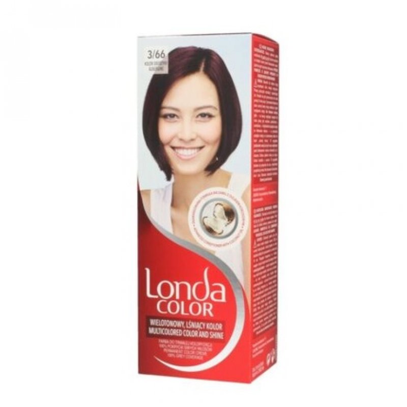 Londacolor Creme Hair Dye No. 3/66 Aubergine Color 1 Pack