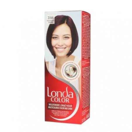 Londacolor Creme Hair Dye No. 3/66 Aubergine Color 1 Pack