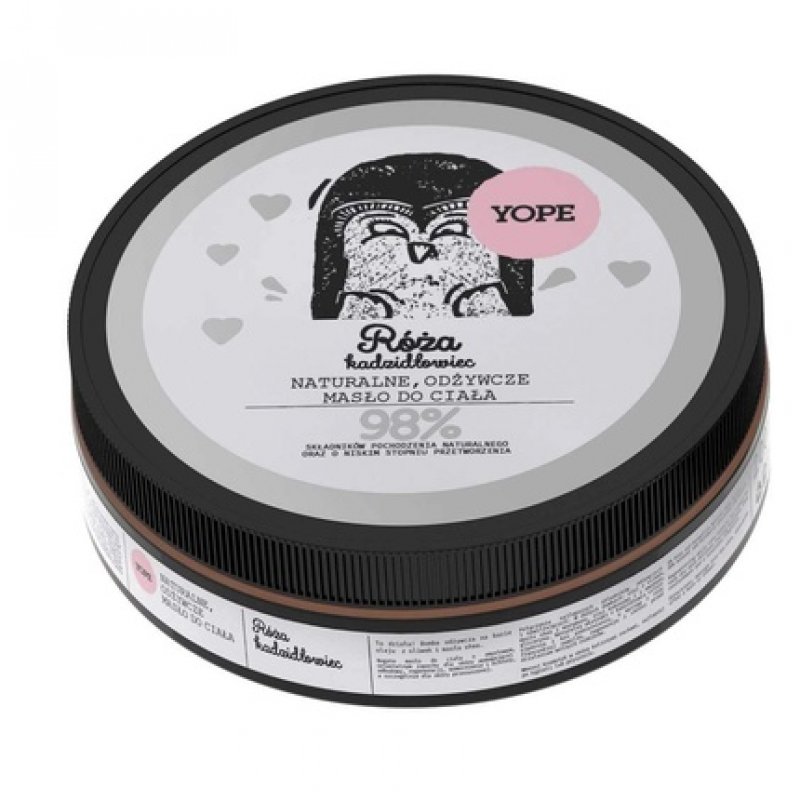 Yope Natural Nourishing Body Butter 200ml Rose and Boswellia