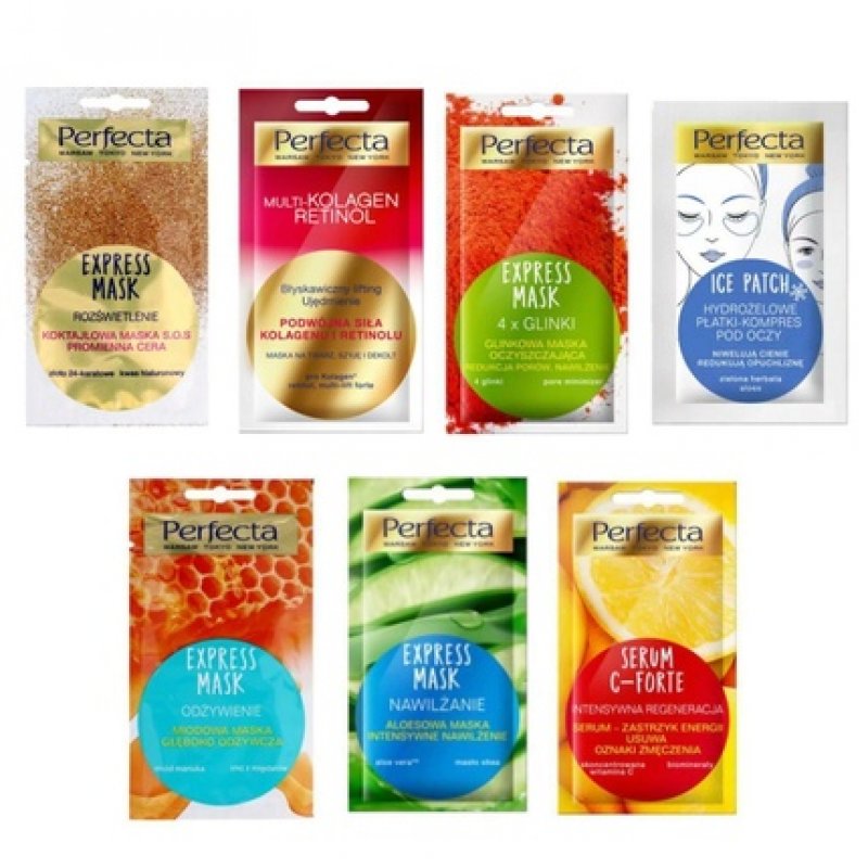 Perfecta Various Types Face Masks 8ml