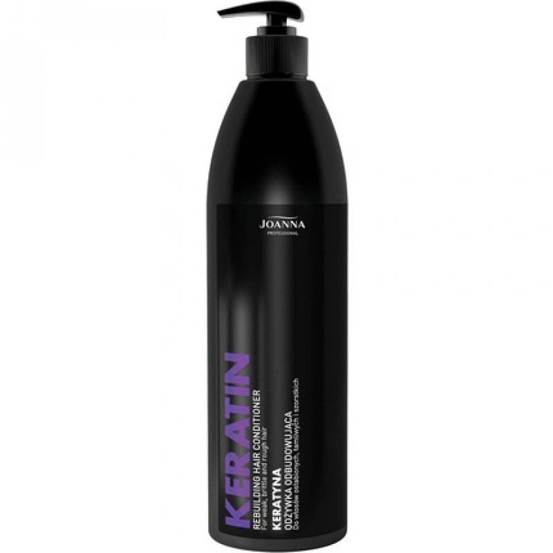Joanna Professional Keratin Conditioner for Brittle Hair with Active Hair Growth Complex 1000g
