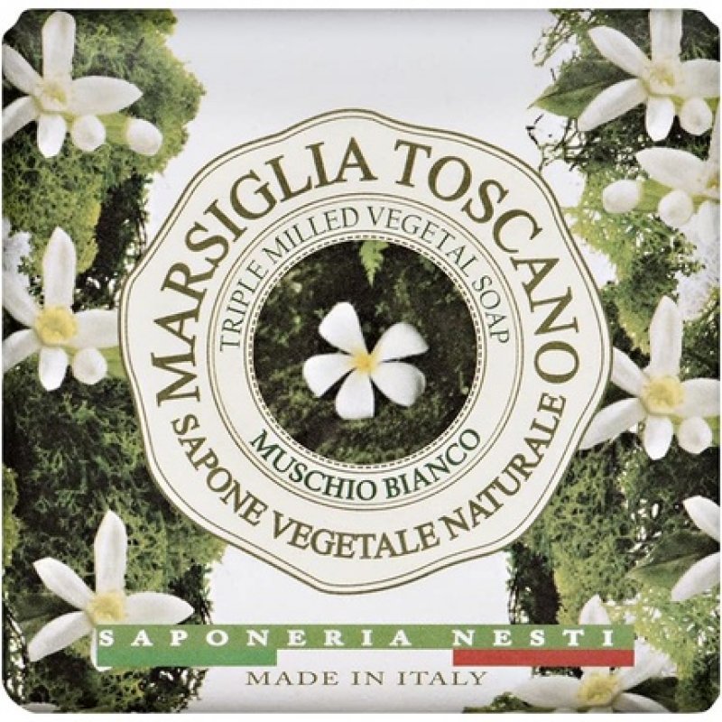 NESTI Dante Marsiglia Toscano Muschio Bianco Soap 250g