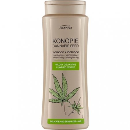 Joanna Hemp Seed Moisturising and Strengthening Hair Shampoo 500ml