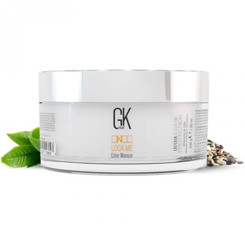 GK HAIR Global Keratin Lock Me Color Hair Masque 7.05 Fl Oz/200g Deep Conditioner Mask Hair Protection Against Dull