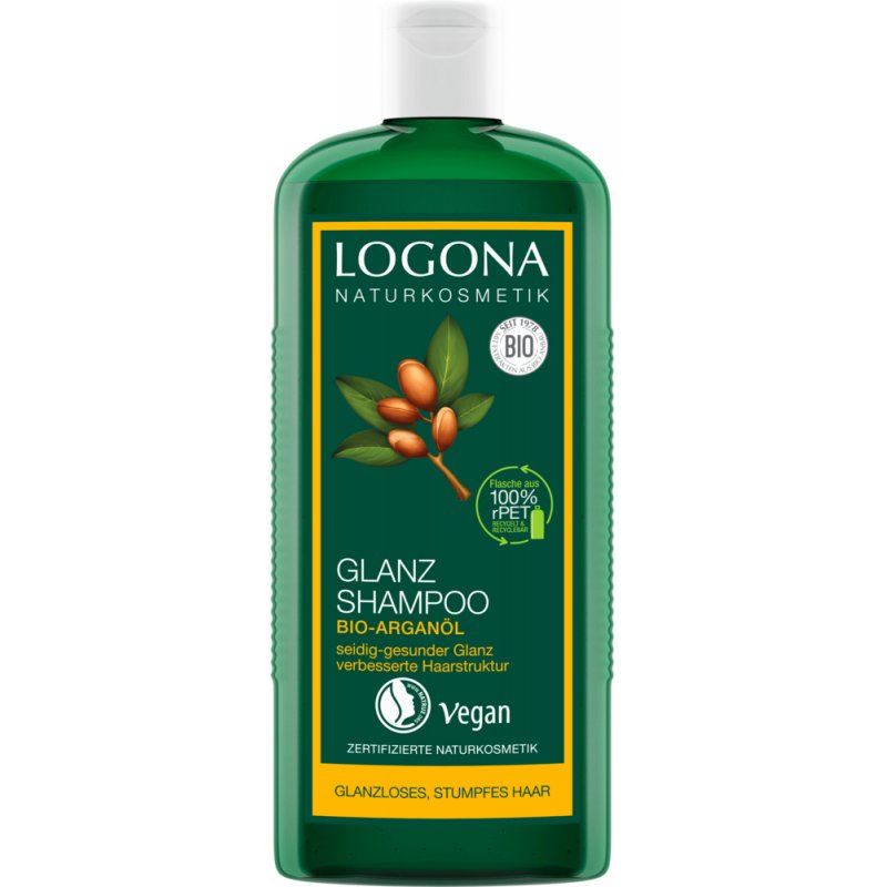 LOGONA Shine Shampoo, 250ml