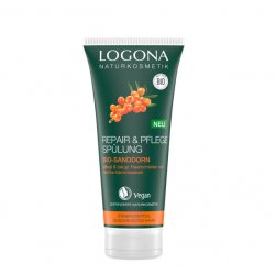LOGONA Repair & Pflege Spülung Bio-Sanddorn Après-shampoing non-professionnel 200 ml