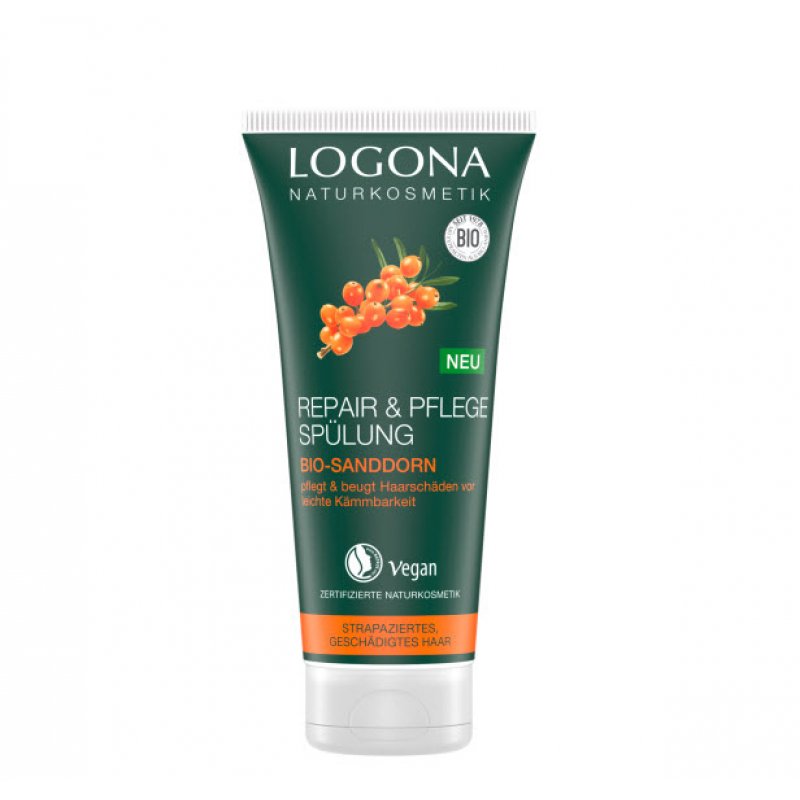 Logona Naturkosmetik & Care Conditioner Organic Sea Buckthorn Intesive Care For