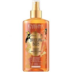Eveline Cosmetics Brazilian Body Luxurious Self-Tanning Mist 5in1 for Face and Body 150ml