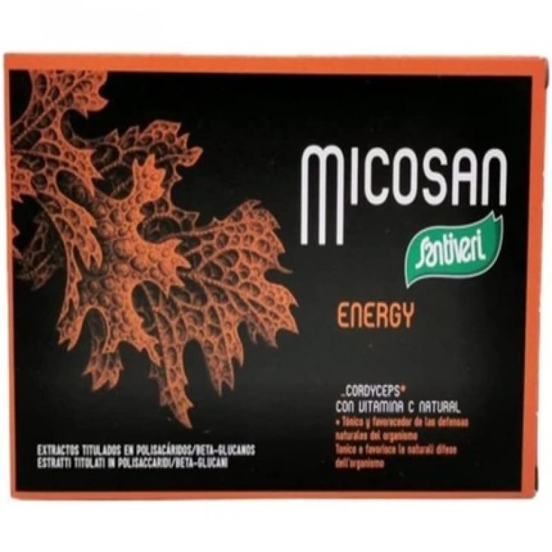 Santiveri Micosan Energy Dietary Supplement Capsules 40 Capsules