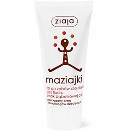 Ziaja Fluoride-Free Children's Tooth Gel 50ml