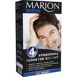 Marion Men Herren Anti Gray Hair Treatment 4x15ml 107 Black Hair