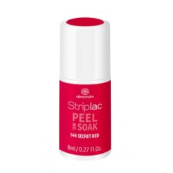 alessandro Striplac Secret Red vernis à ongles avec gel 8 ml Rouge