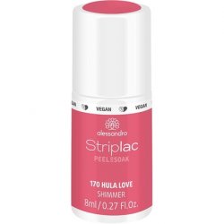alessandro Striplac Peel or Soak Hula Love LED Nail Polish in Shimmering Raspberry Tone 8ml