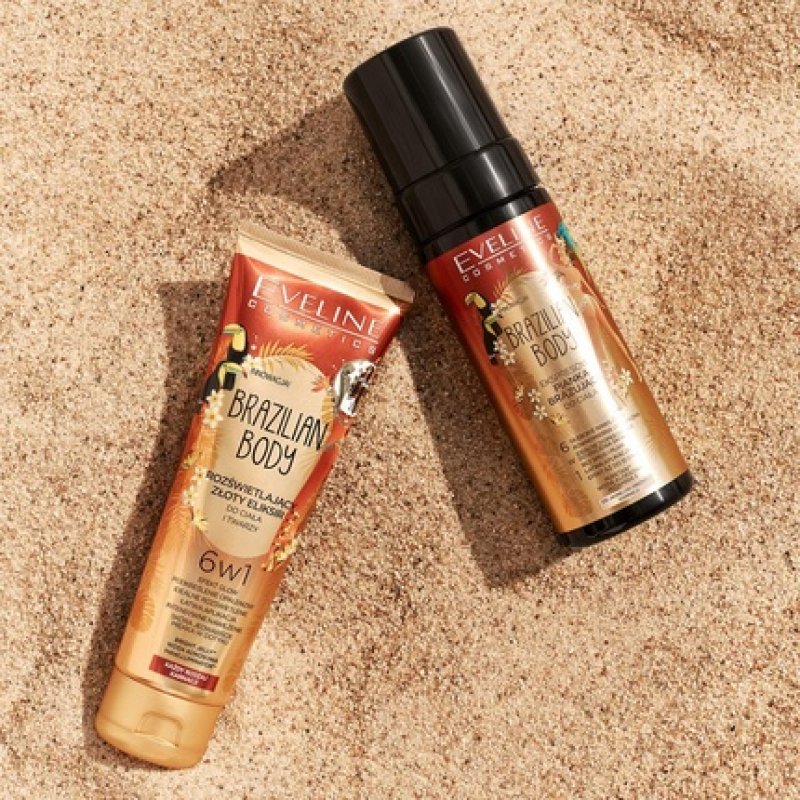 Eveline Cosmetics Brazilian Body Express Body Foam Bronzing 150ml - One Size Natural
