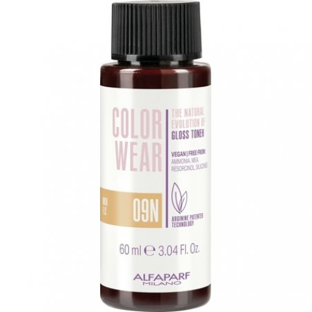 Alfaparf Milano Color Wear Gloss Toner 09N 60ml
