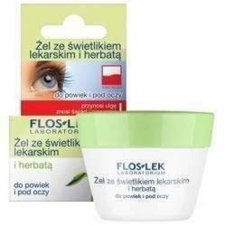 Floslek Eye Gel with Eyebright and Tea 10g