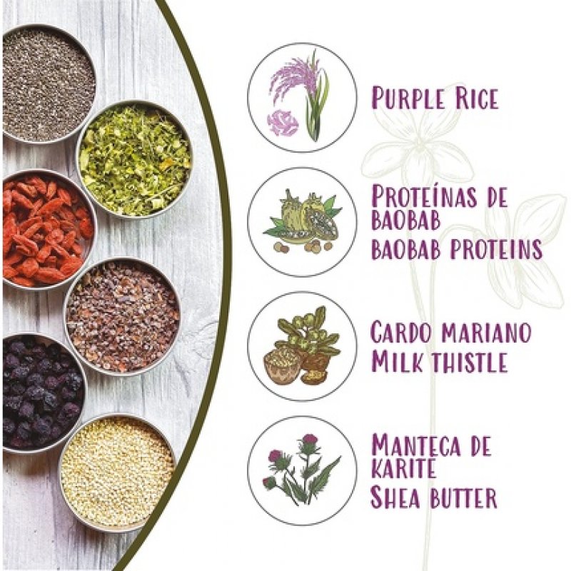 Naturtint Hair Food Purple Rice Hair Mask Moisturizing Hair Mask 150ml