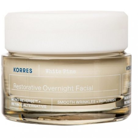 KORRES WHITE PINE Meno Reverse Regenerating Night Cream for Mature Skin After Menopause 40ml