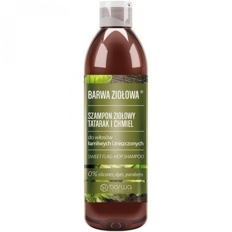 Barwa Herbal Calamus & Hops Shampoo for Brittle & Damaged Hair 250ml