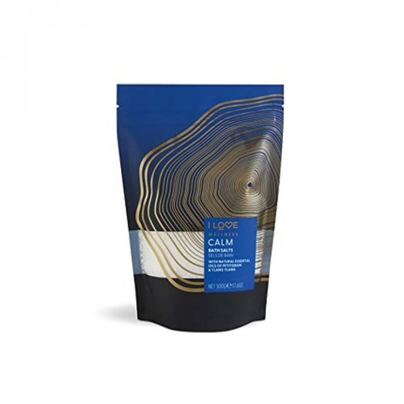 I Love Wellness CALM Bath Salts with Natural Essential Oils 500g