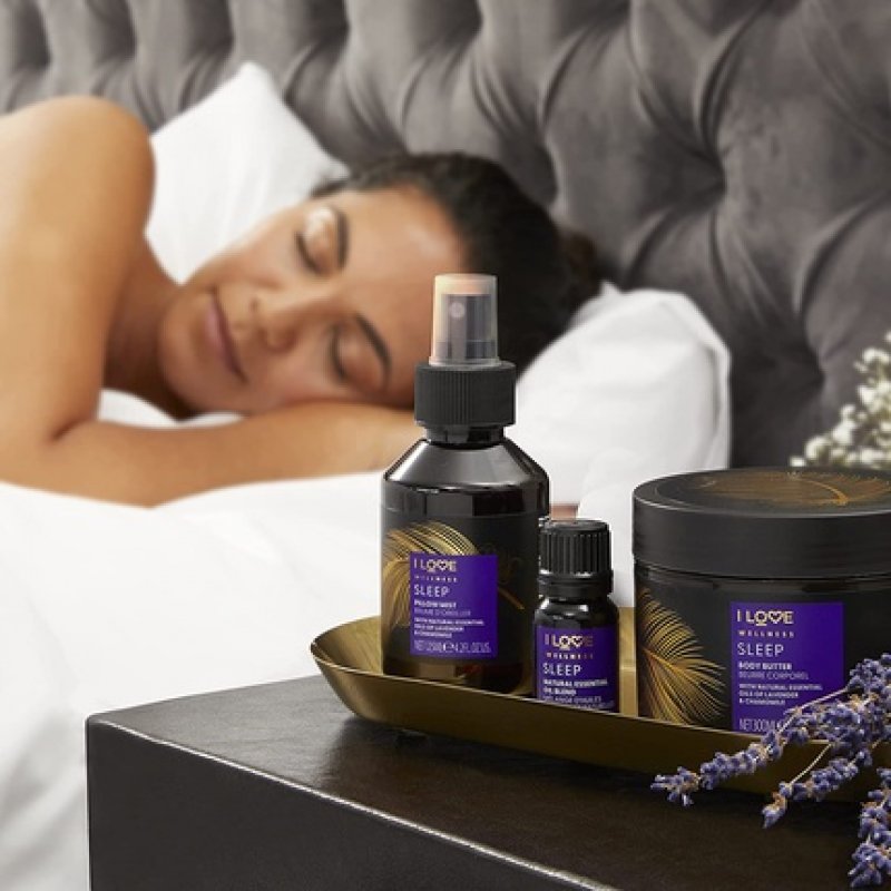 I Love Wellness SLEEP Pillow Mist with Lavender and Chamomile Essential Oils 125ml