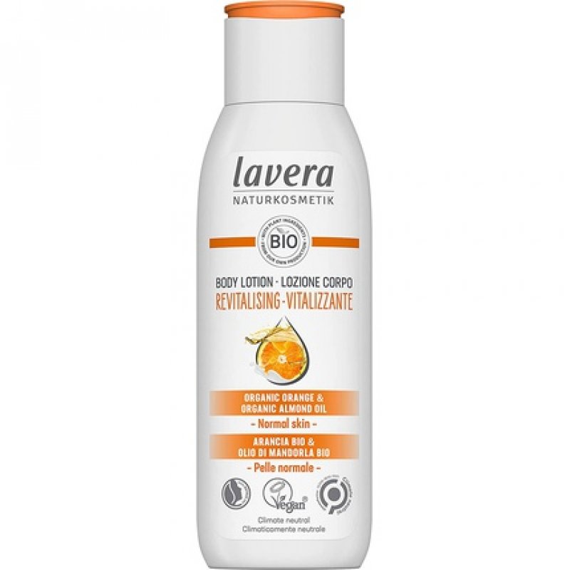 Lavera Revitalising Body Lotion with Organic Orange & Organic Almond Oil 200ml