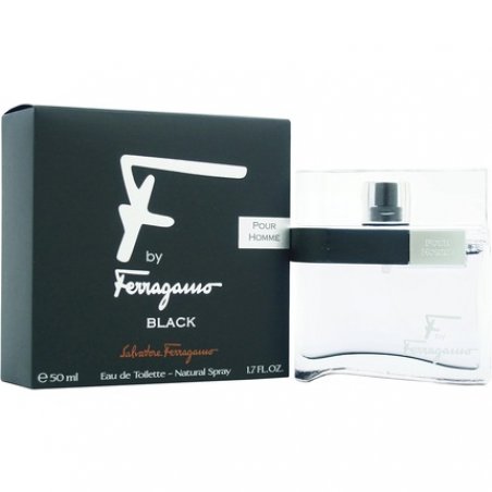 Salvatore Ferragamo F by Ferragamo Black Eau de Toilette 50ml