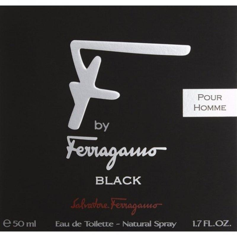 Salvatore Ferragamo F by Ferragamo Black Eau de Toilette 50ml