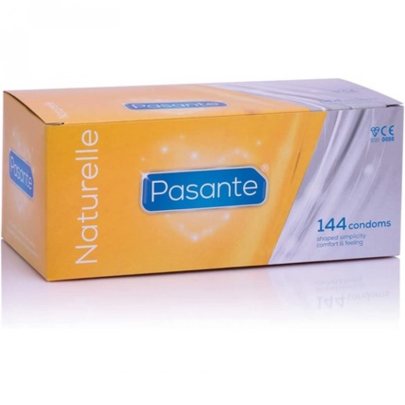 Pasante Naturelle Condoms Transparent 144 Count