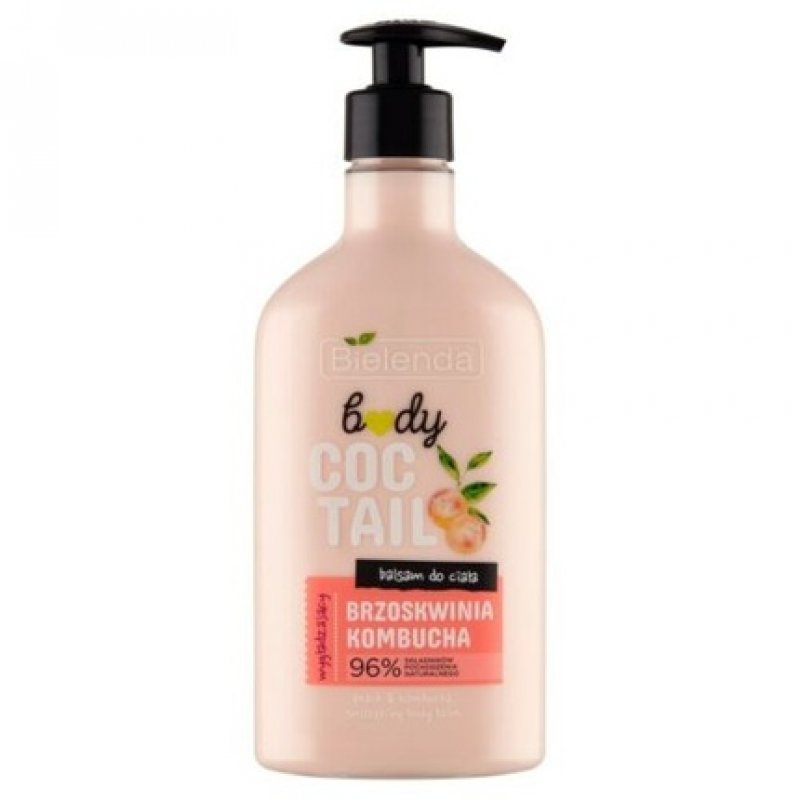 Bielenda Body Cocktail Smoothing Body Lotion Peach & Kombucha 400ml